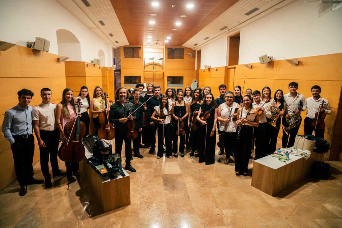 Jóvenes músicos de MurciArt Academy